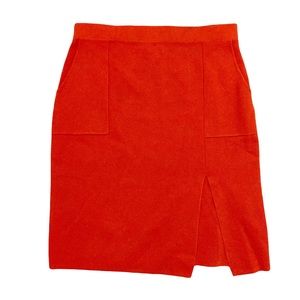 Hanifa Viscose Blend Pencil Skirt